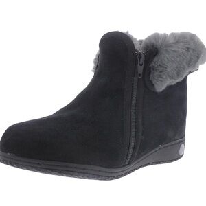 David Tate Womens Cuff Suede Ankle Booties SZ 8 MSRP $68 NEW W/OUT  TAGS